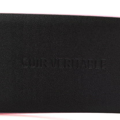 Chanel Lambskin CC Belt 85 34 Pink 5 of 8
