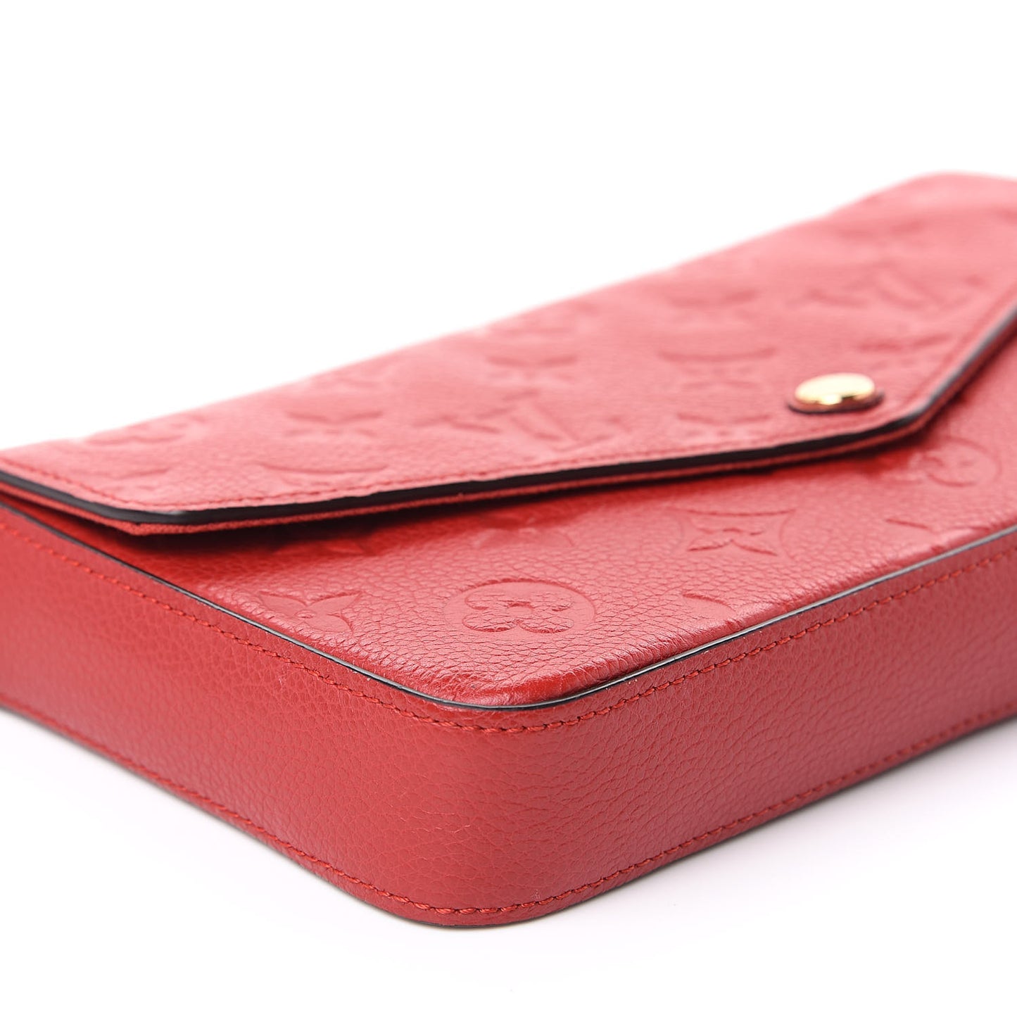 Empreinte Pochette Felicie Chain Wallet Cherry