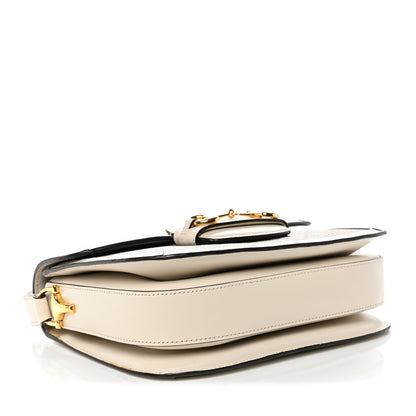 Gucci GG Supreme Monogram Horsebit 1955 Shoulder Bag Beige Mystic White 4 of 15