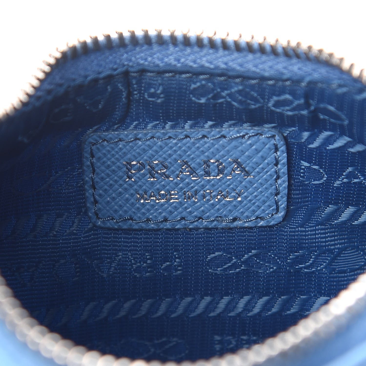 Prada Tessuto Nylon Saffiano Mini Re-Edition 2000 Shoulder Bag Pervinca 5 of 8