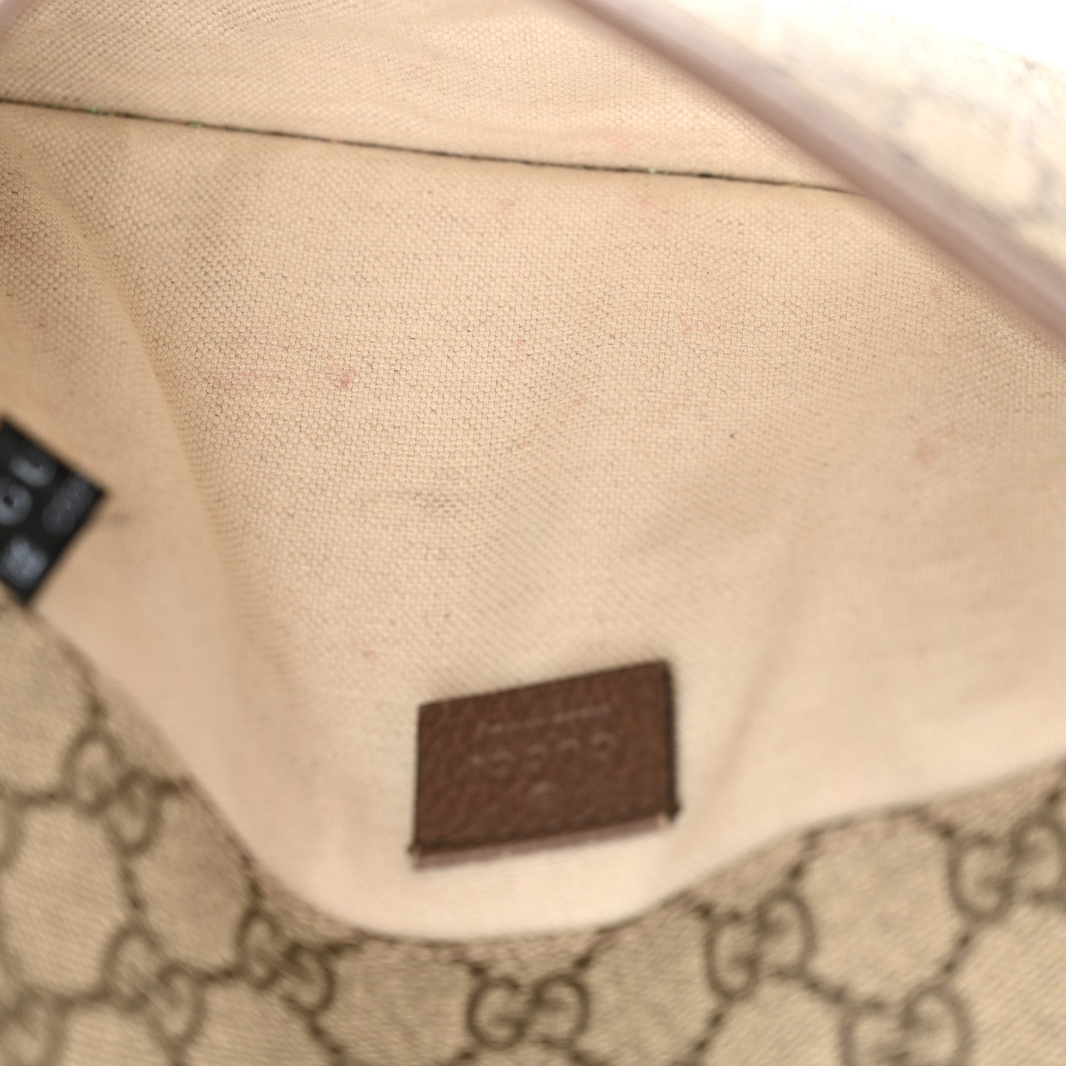 Gucci GG Supreme Monogram Neo Vintage Web Belt Bag Brown 12 of 13