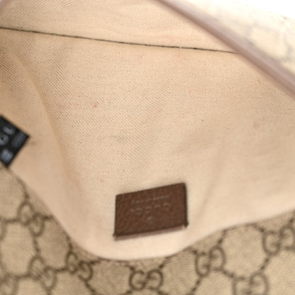 Gucci GG Supreme Monogram Neo Vintage Web Belt Bag Brown 12 of 13