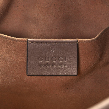 Gucci Calfskin Matelasse Small GG Marmont Chain Shoulder Bag Porcelain Rose 6 of 11
