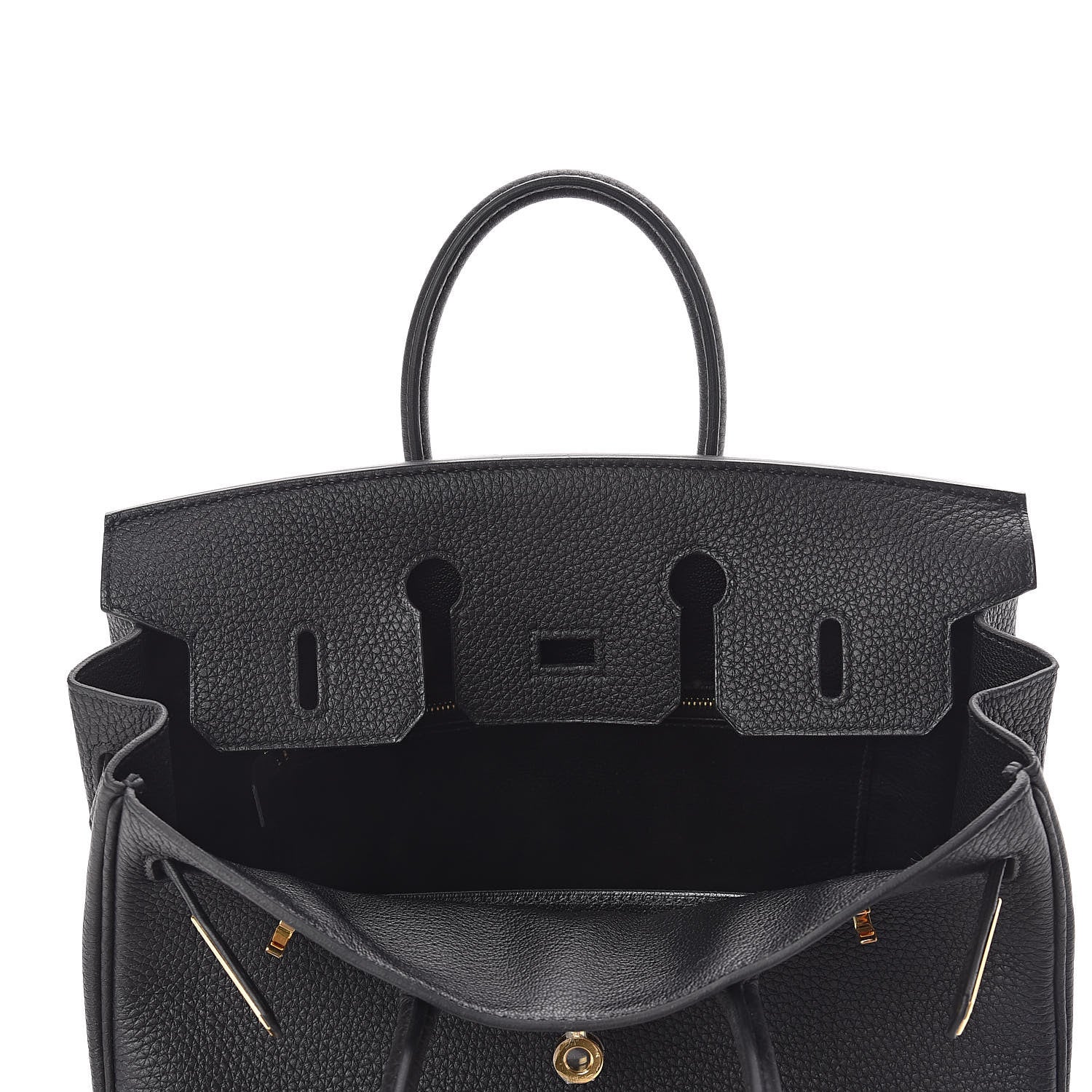 Hermes Togo Birkin 25 Black 10 of 34