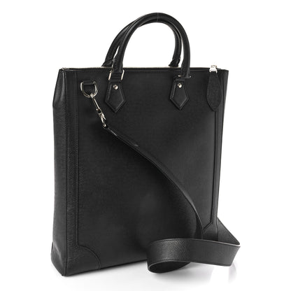 Louis Vuitton Taiga Vertical Tote Ardoise 3 of 10
