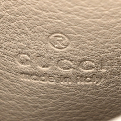Gucci Roxy Calfskin Medium Blondie Chain Wallet Mystic White 7 of 12
