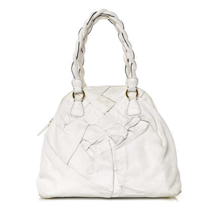 Valentino Garavani Woven Couture Bag White 1 of 12