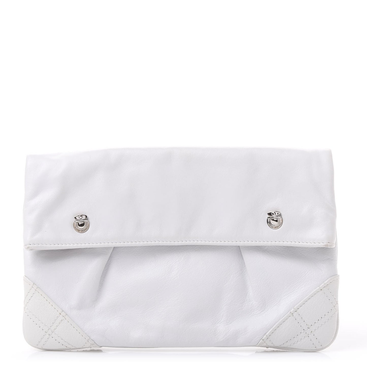 Calfskin Clutch White