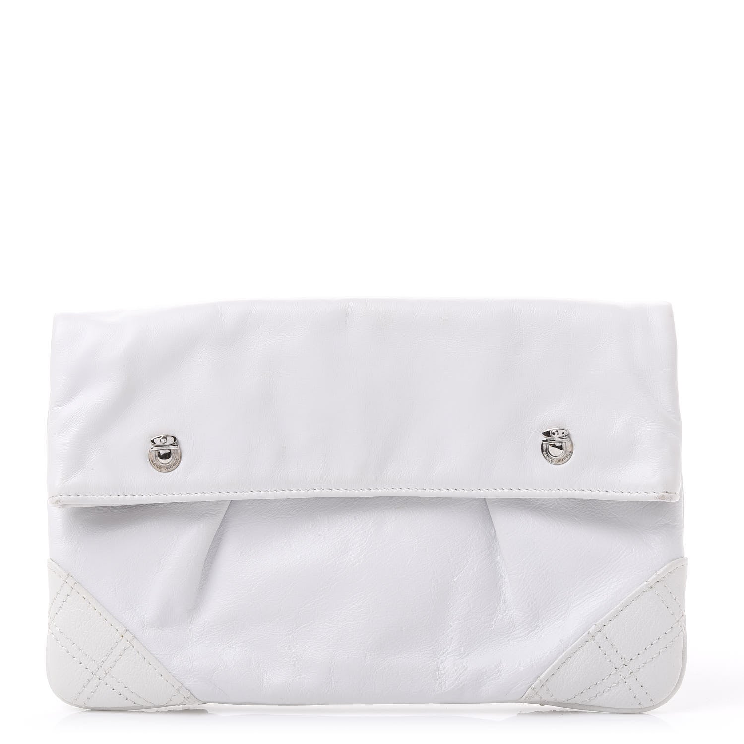 Marc Jacobs Calfskin Clutch White 1 of 9