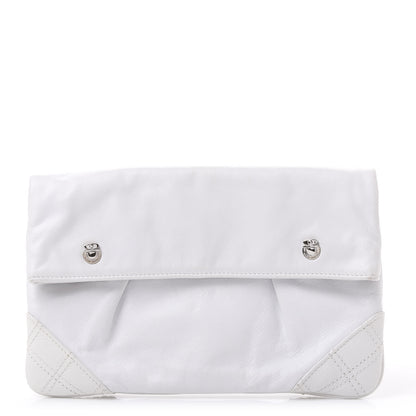Marc Jacobs Calfskin Clutch White 1 of 9