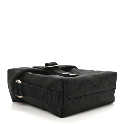 Gucci Econyl Nylon Monogram Off The Grid Messenger Bag Black 4 of 9