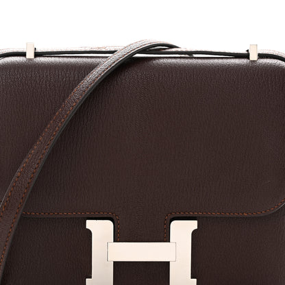 Hermes Chevre Chamkila Verso Constance 18 Havane Gold 8 of 12