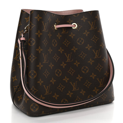 Louis Vuitton Monogram Neonoe MM Rose Poudre 3 of 8