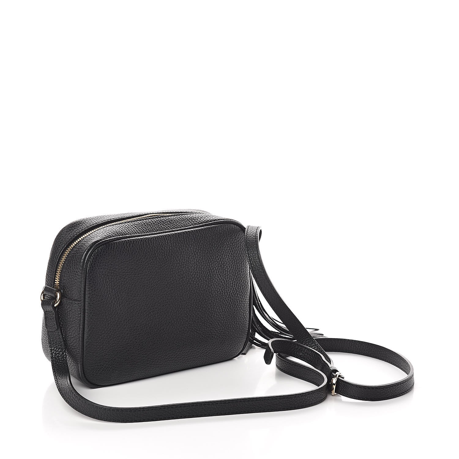 Gucci Pebbled Calfskin Small Soho Disco Bag Black 3 of 9