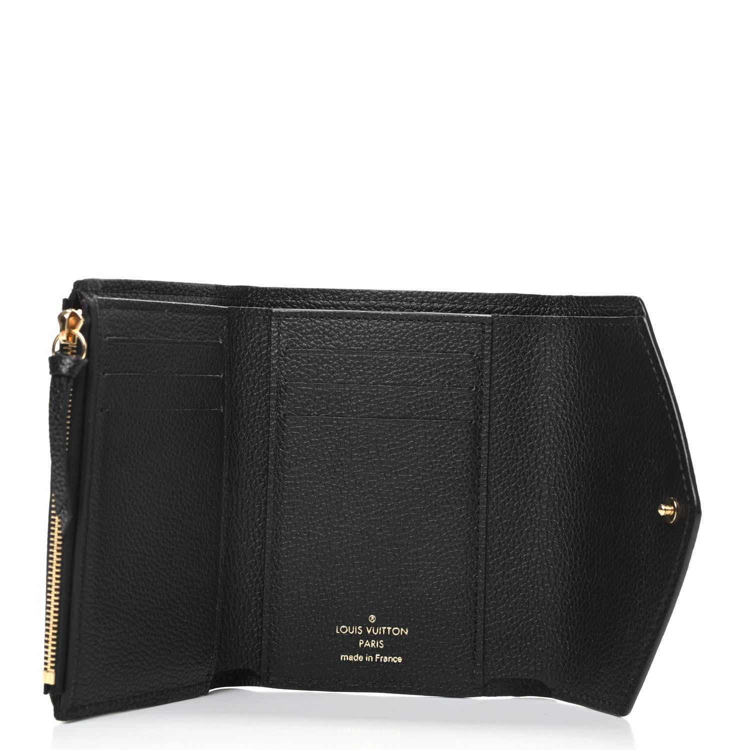 Louis Vuitton Empreinte Victorine Wallet Black 5 of 7