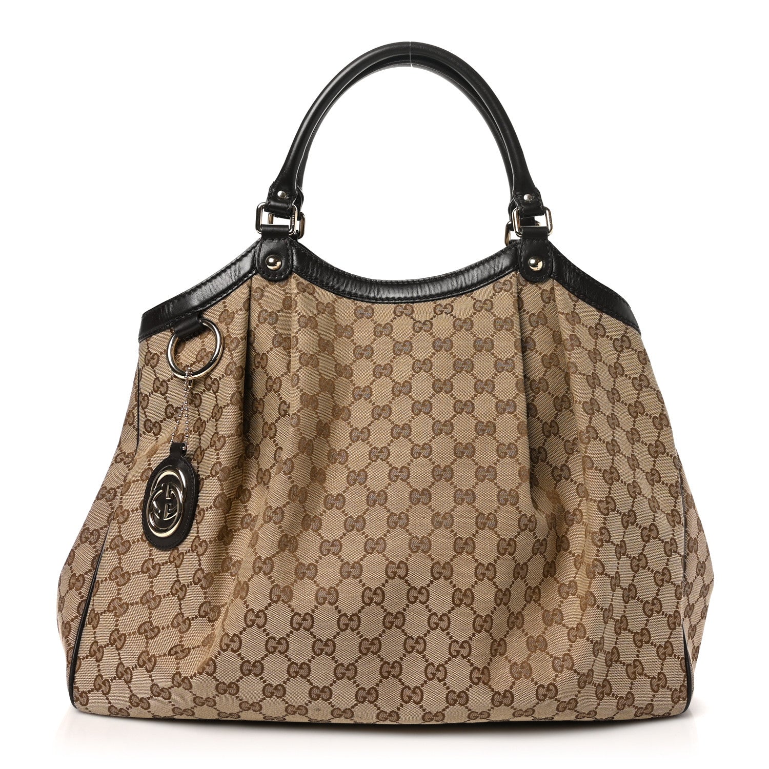 Gucci Monogram Large Sukey Tote Dark Brown 1 of 10