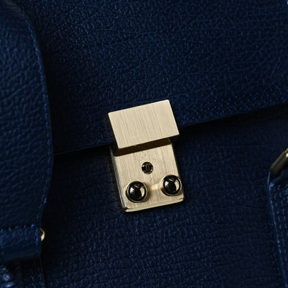 3.1 Phillip Lim Textured Calfskin Large Pashli Satchel Ink 13 of 14