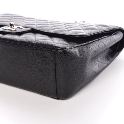 Chanel Caviar Quilted Maxi Double Flap Black 11 of 11