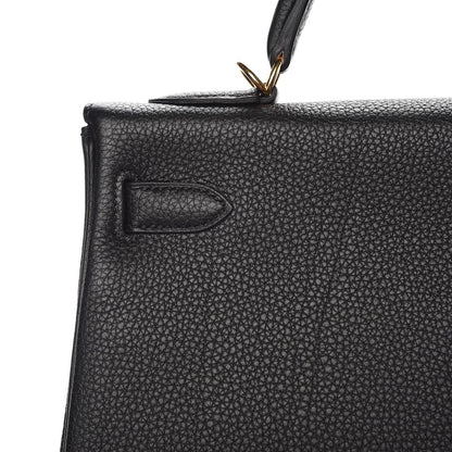 Hermes Togo Kelly Retourne 32 Black 31 of 37