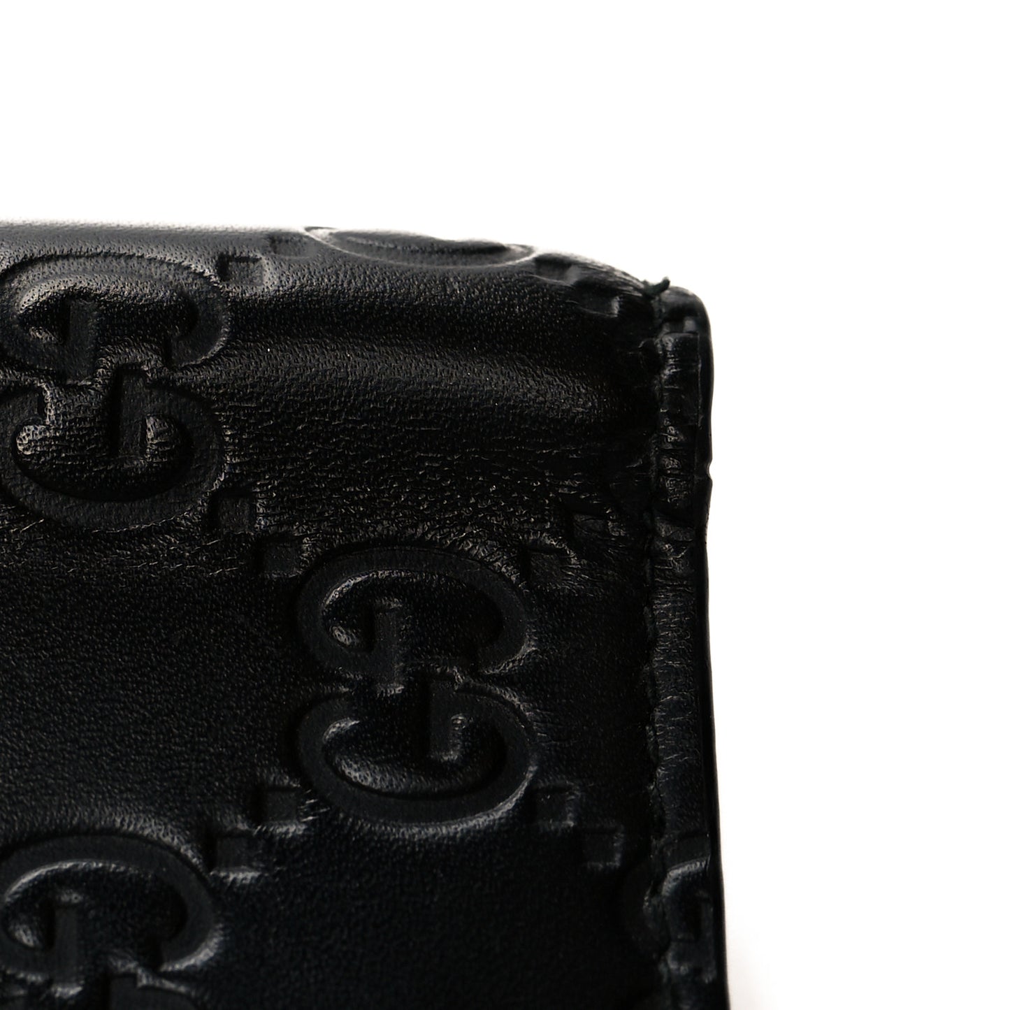 Guccissima Bi-Fold Wallet Black