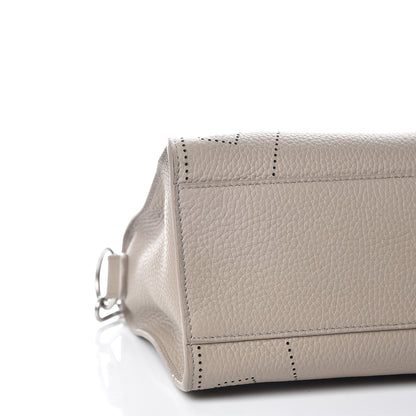Balenciaga Veau Grana Perforated Blackout Hardware S City Gris Cendre 5 of 9