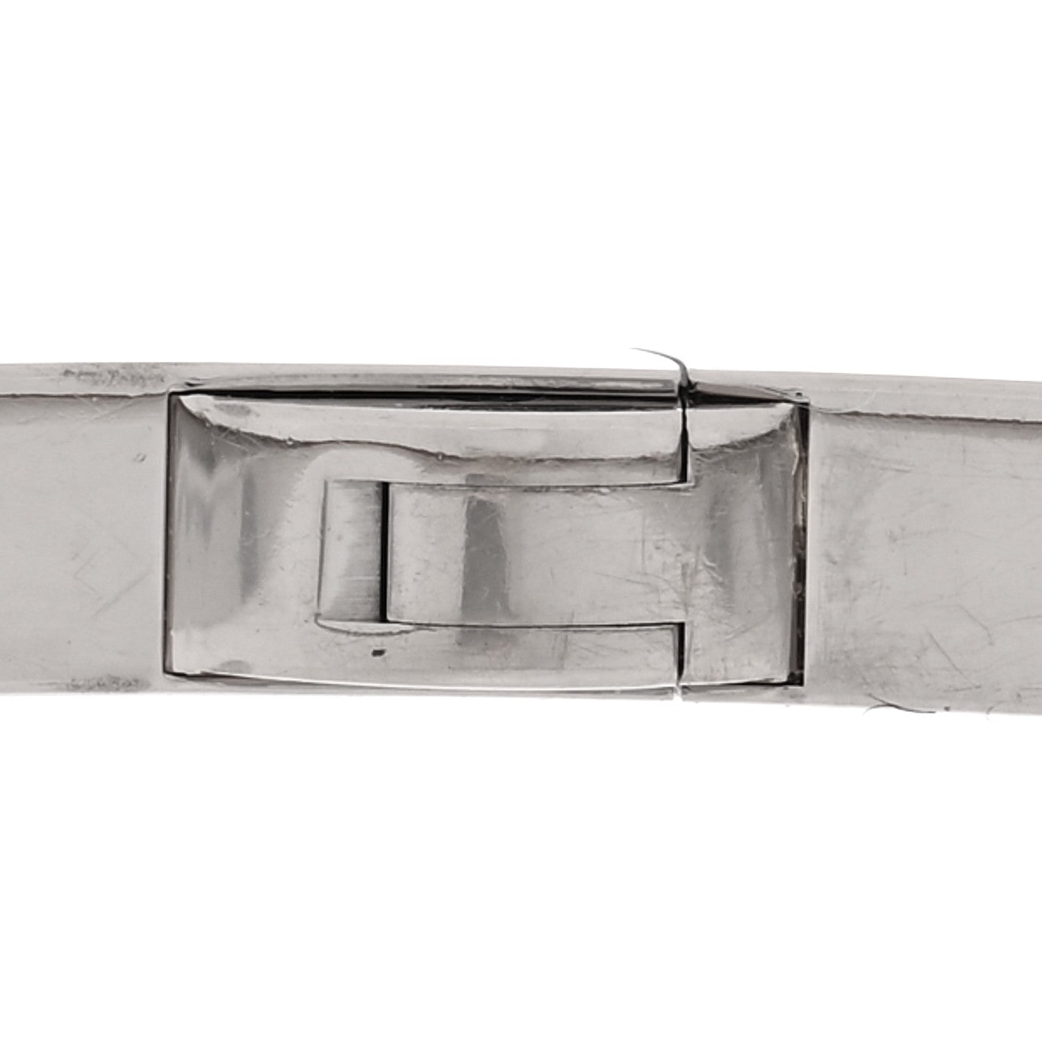 Cartier 18K White Gold Small LOVE Bracelet 20 6 of 7