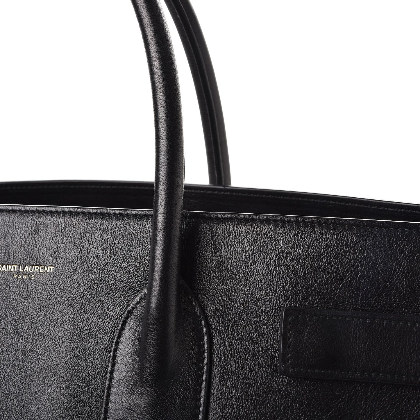 Calfskin Large Sac De Jour Carryall Black