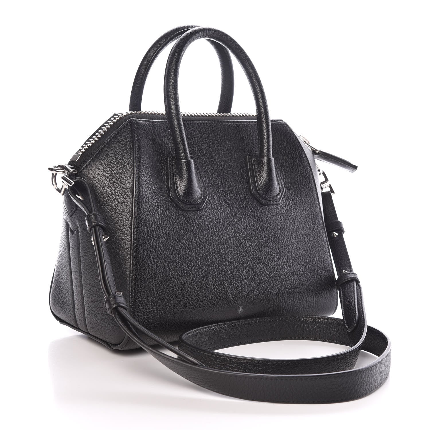 Givenchy Sugar Goatskin Mini Antigona Black 3 of 11