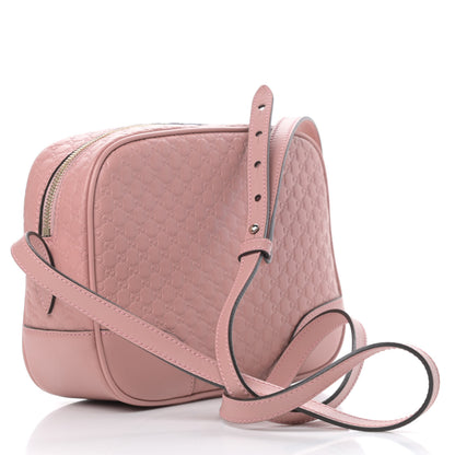 Gucci Soft Microguccissima Mini Bree Messenger Bag Soft Pink 3 of 10