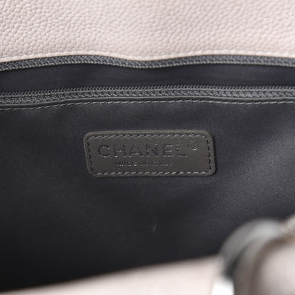 Chanel Caviar Quilted Grand Shopping Tote GST Beige Clair 7 of 10