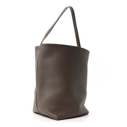 The Row Grained Calfskin Large N/S Park Tote Elephant 3 of 10