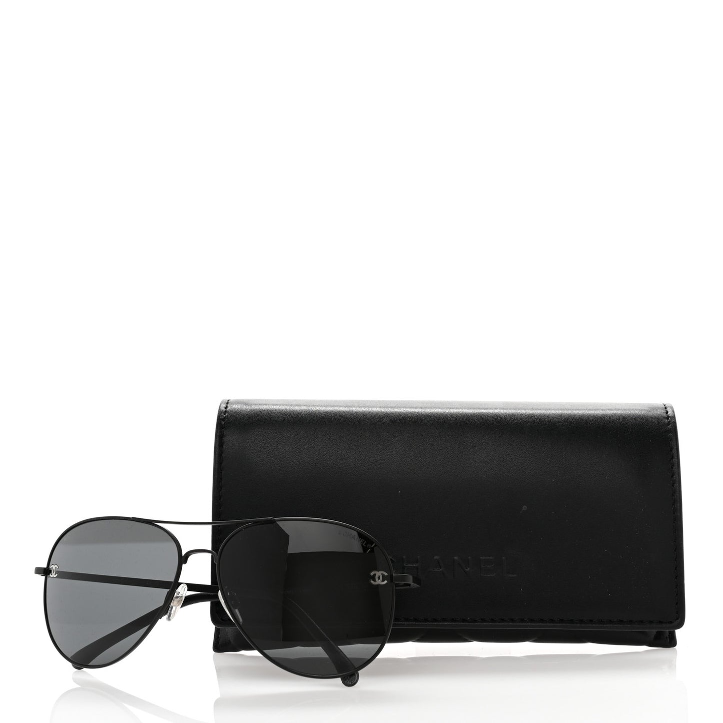 Aviator CC Sunglasses 4189-T-Q Matte Brown Dark Grey