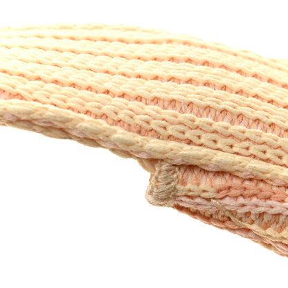 Burberry Canvas Knitted Check Mini Peg Duffle Bag Sherbert 11 of 12