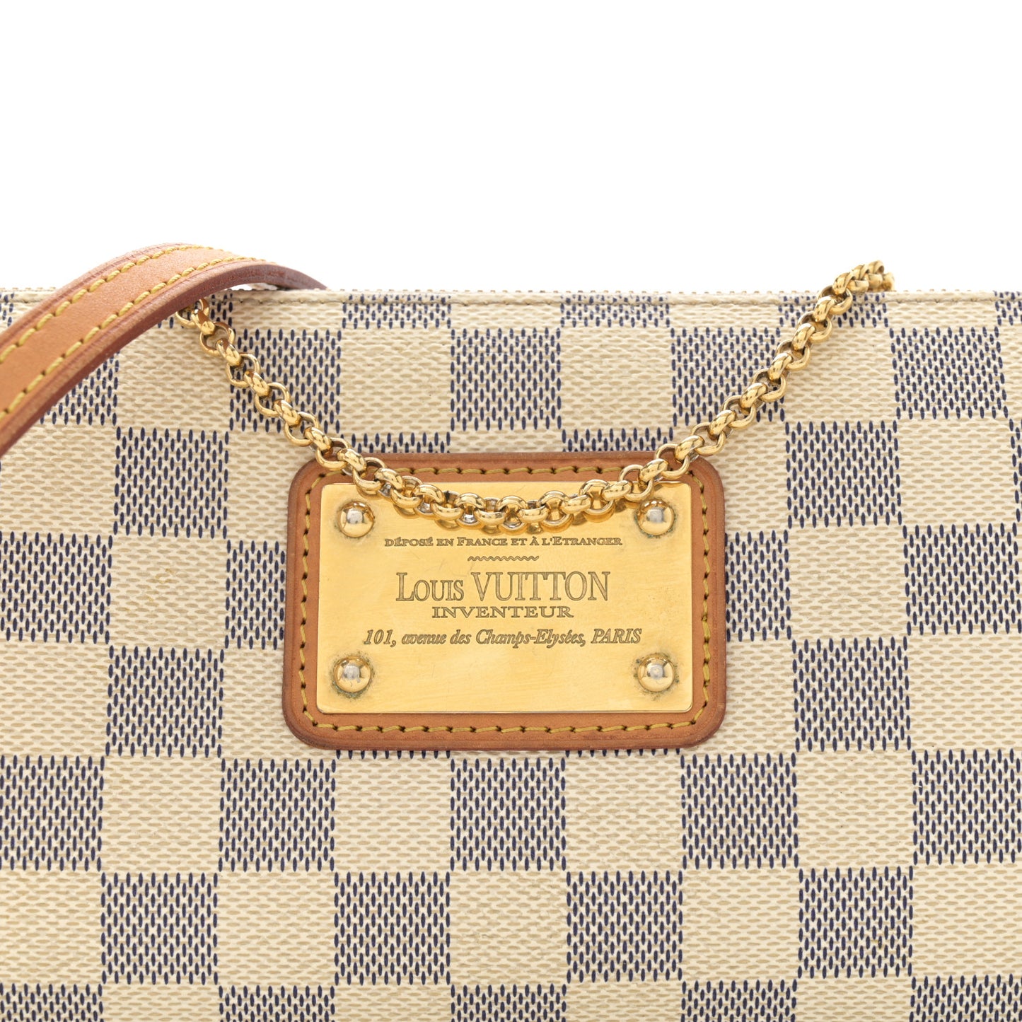 Damier Azur Eva Clutch
