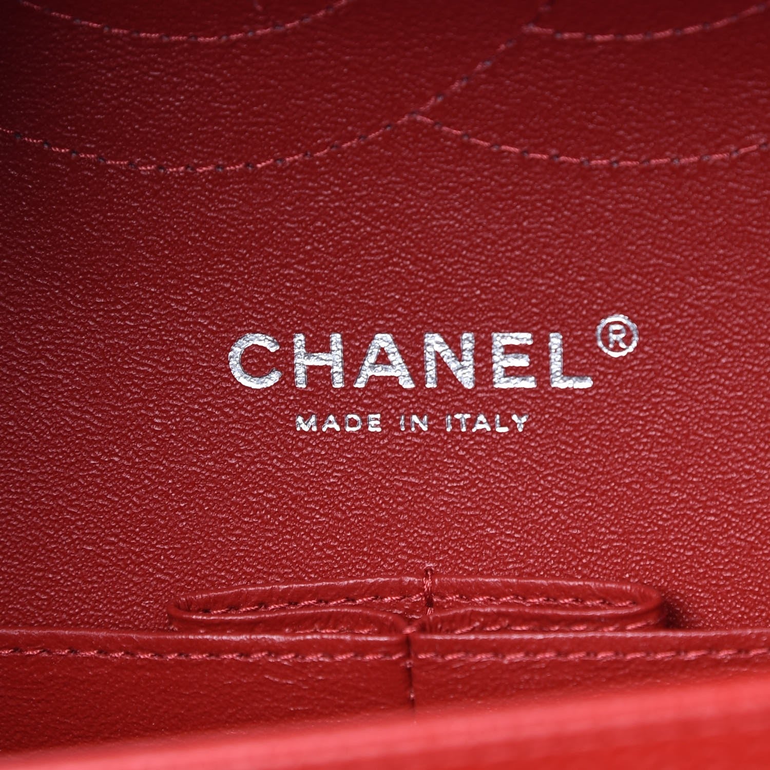 Chanel Caviar Quilted Jumbo Double Flap Red 7 of 10