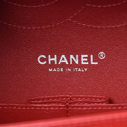 Chanel Caviar Quilted Jumbo Double Flap Red 7 of 10