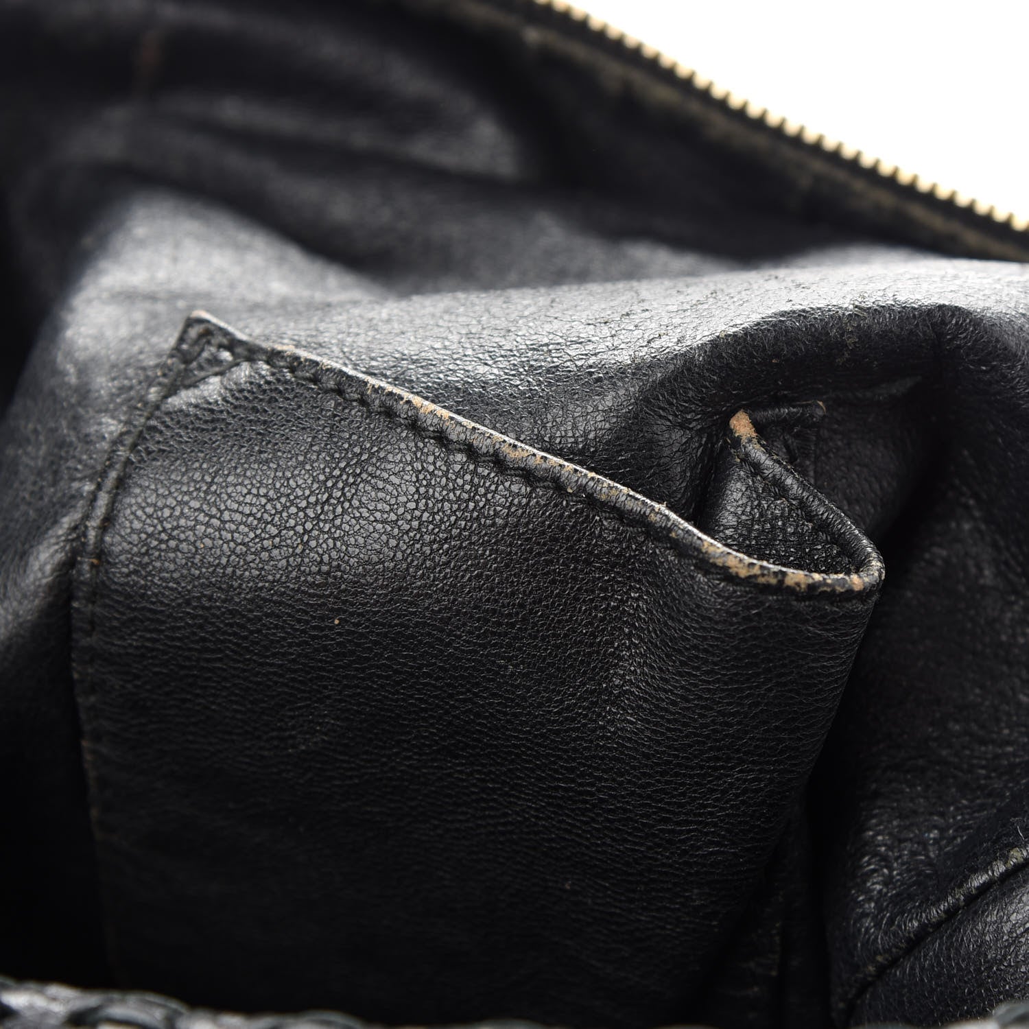 Christian Dior Lambskin Woven Dior Soft Hobo Black 6 of 13