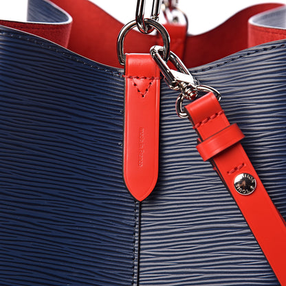 Louis Vuitton Epi Neonoe Indigo Coquelicot 7 of 9