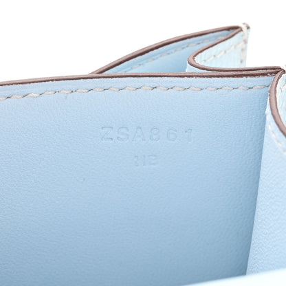 Hermes Epsom Constance 18 Bleu Brume 7 of 11