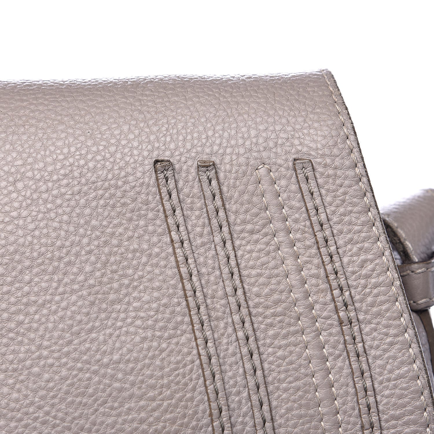Chloe Calfskin Medium Marcie Round Crossbody Bag Cashmere Grey 17 of 23