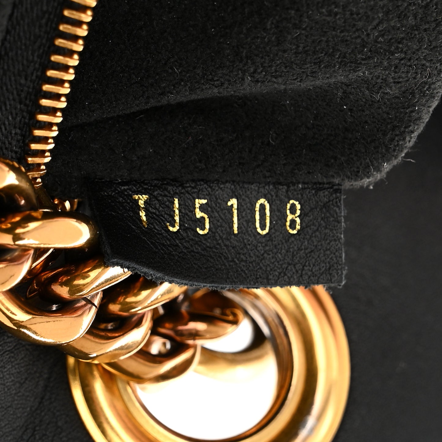 Calfskin New Wave Chain Tote Black