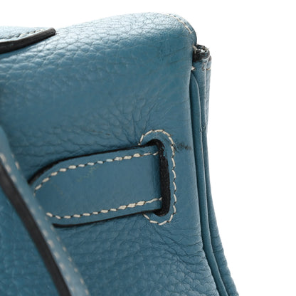 Hermes Taurillon Clemence Kelly Retourne 35 Blue Jean 21 of 23