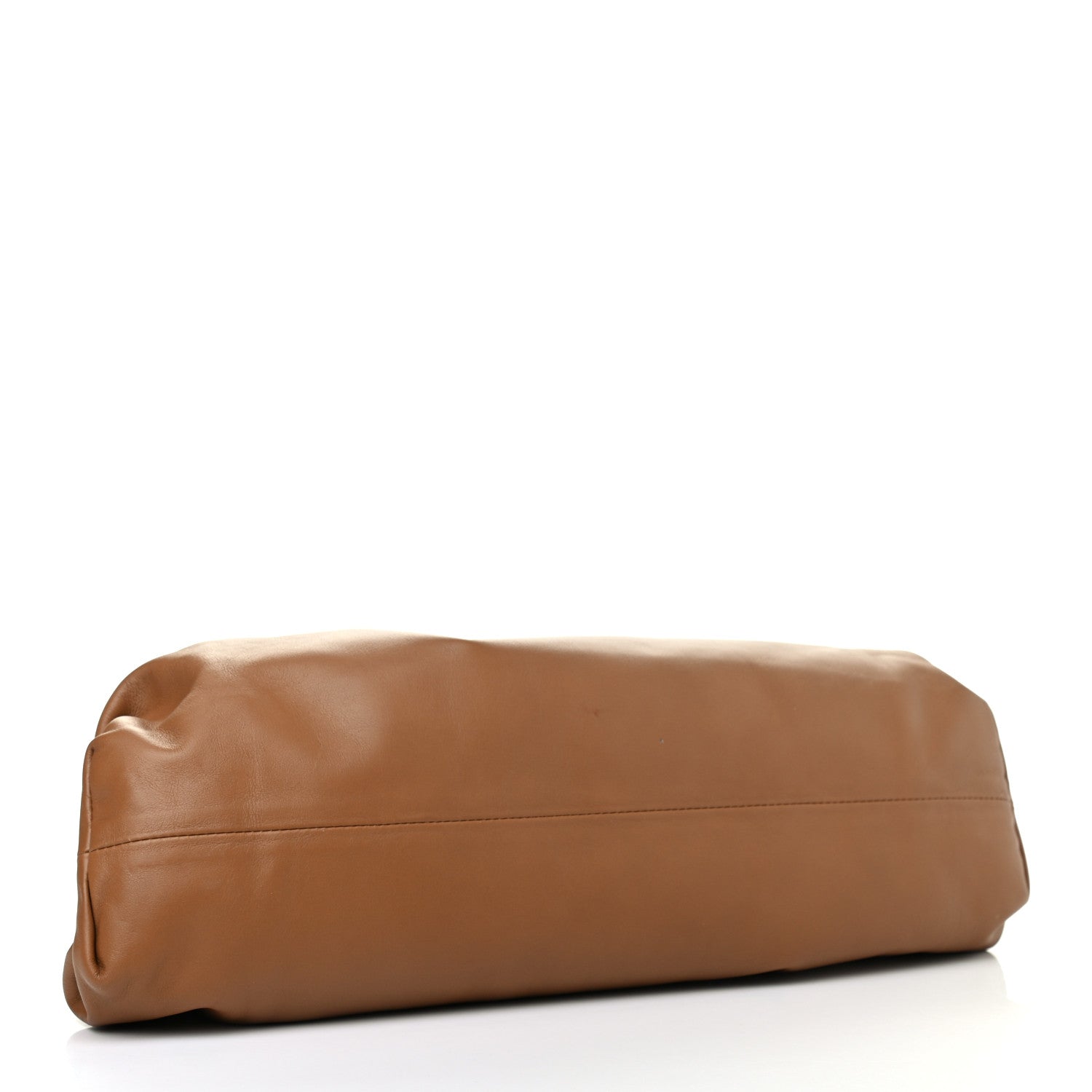 Bottega Veneta Smooth Butter Calf The Pouch Oversized Clutch Cammello 4 of 8