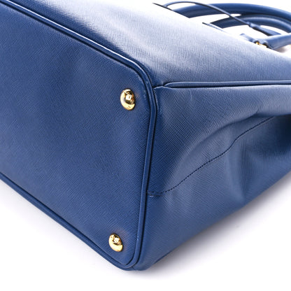 Prada Saffiano Large Galleria Double Zip Tote Bluette 15 of 16