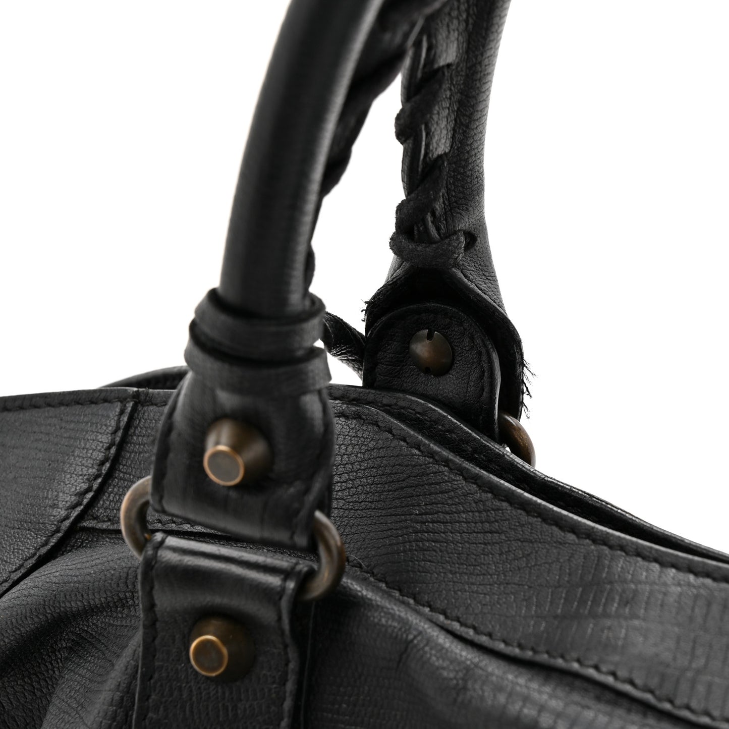 Calfskin Lizard Embossed Classic Hardware City Black