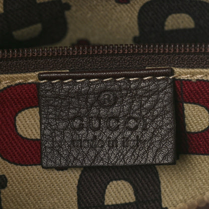 Gucci Guccissima Small Abbey Boston Dark Brown 6 of 10