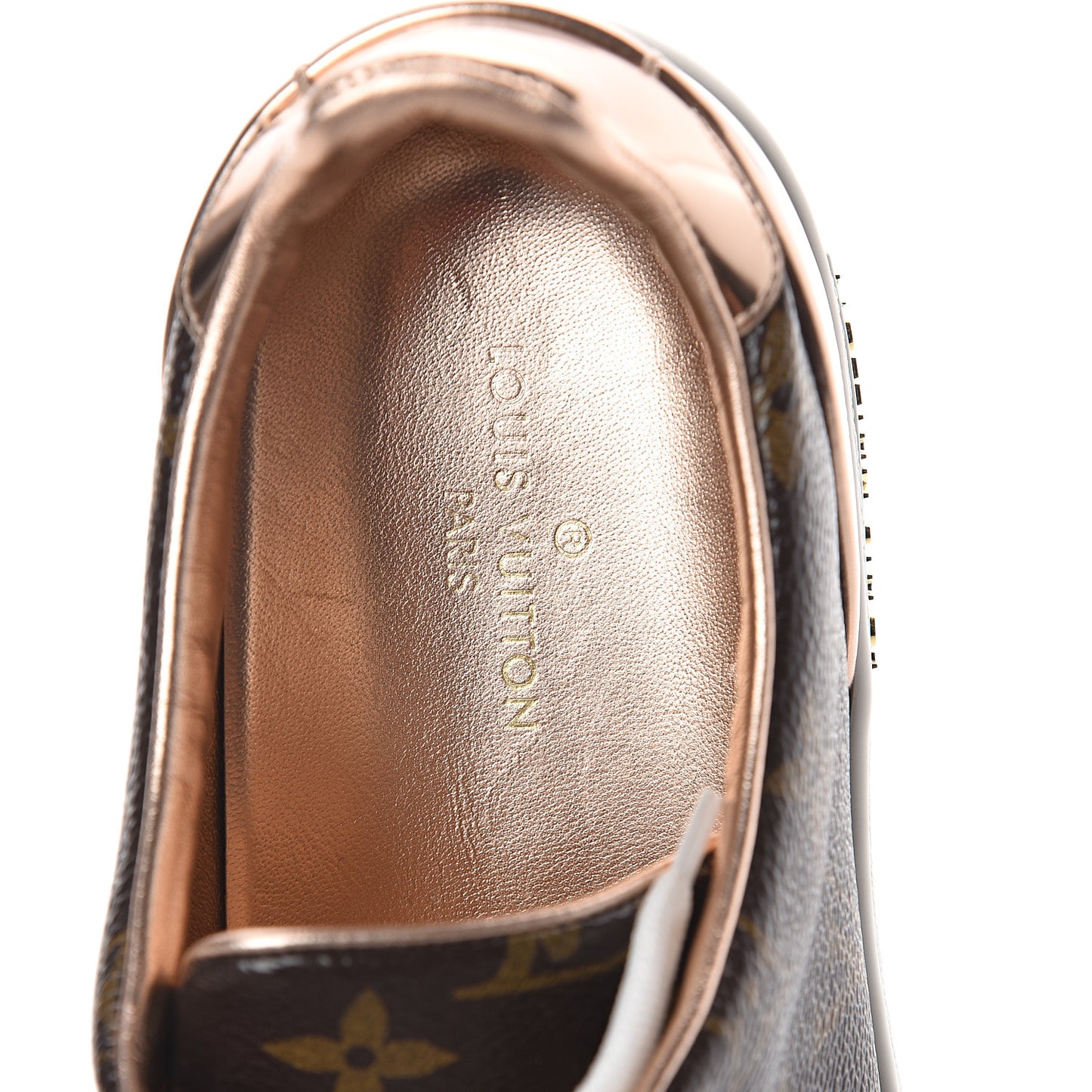 Patent Monogram Frontrow Sneakers 40