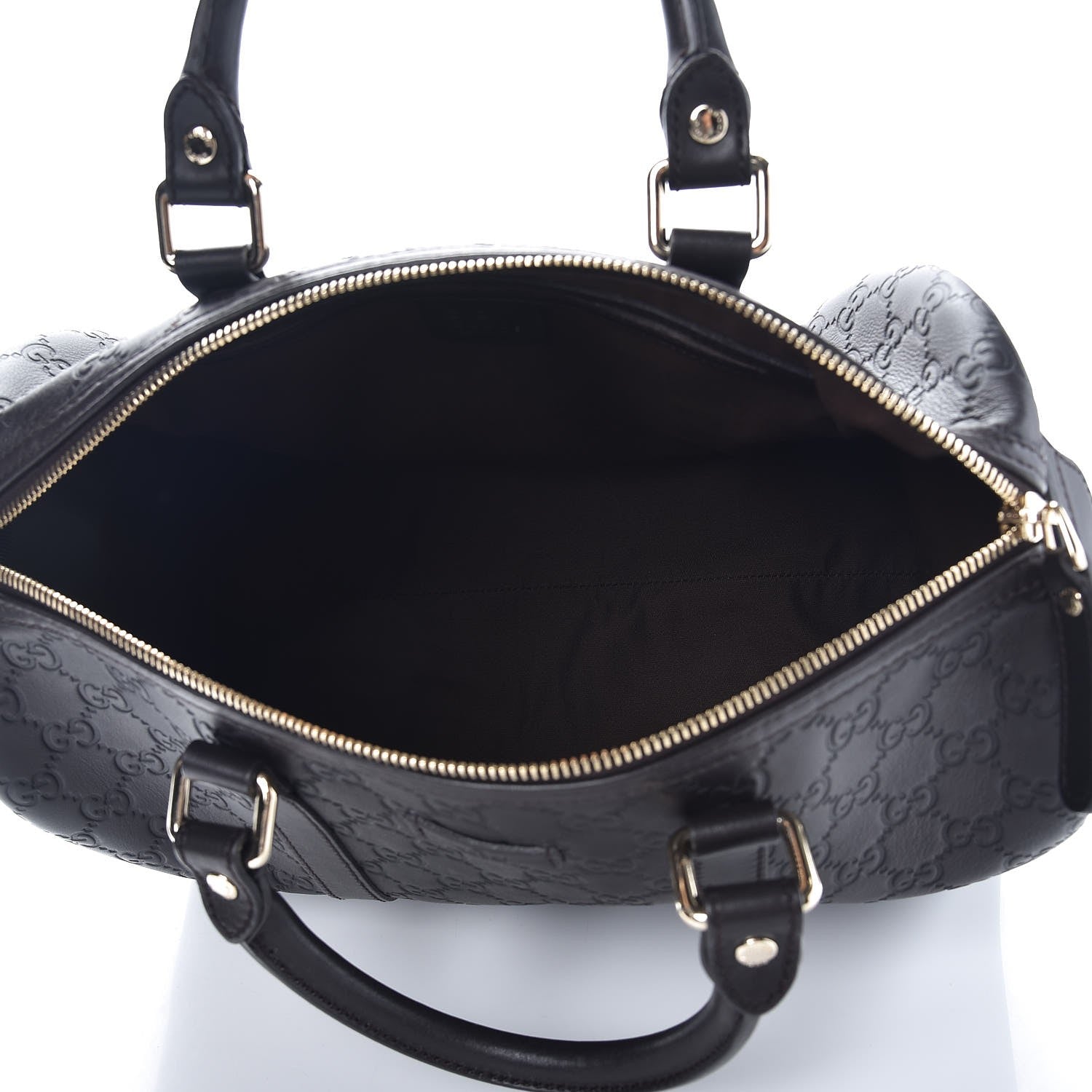 Gucci Guccissima Medium Joy Boston Dark Brown 5 of 8