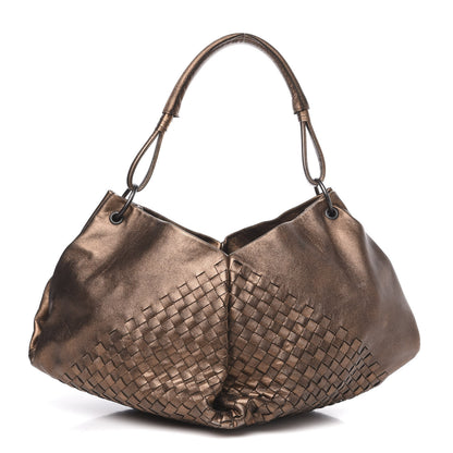 Bottega Veneta Intrecciato Nappa Aquilone Fortune Cookie Hobo Copper 1 of 13