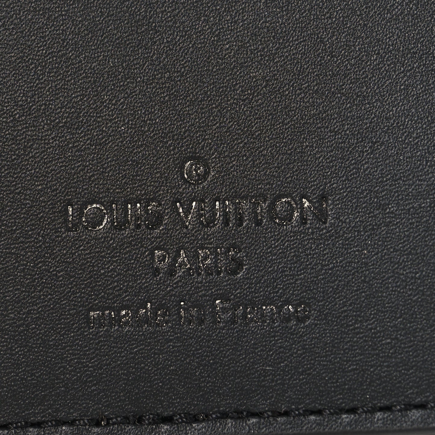 Taurillon Monogram Pocket Organizer Black